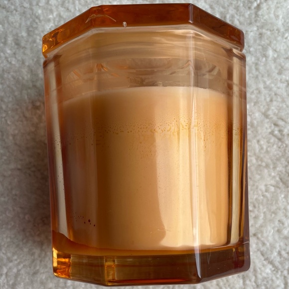 Scentworx by Harry Slatkin Peach Sangria Candle 3 Wick Wine Apple Lemon 14.5oz - Picture 3 of 8